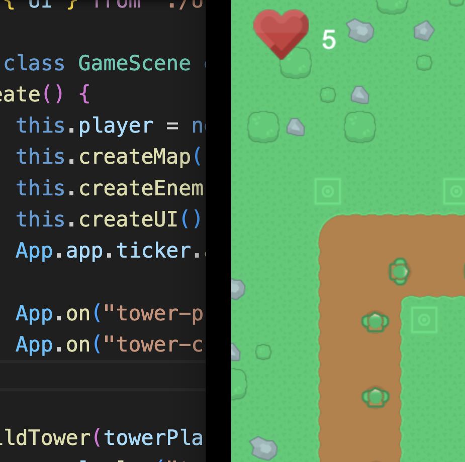 Сreating 2D Tower Defense game with PixiJS